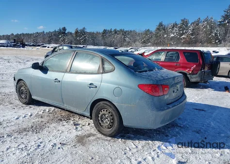 2007 Hyundai Elantra Gls/Limited/Se z USA, uszkodzony, nr VIN KMHDU46DX7U135976